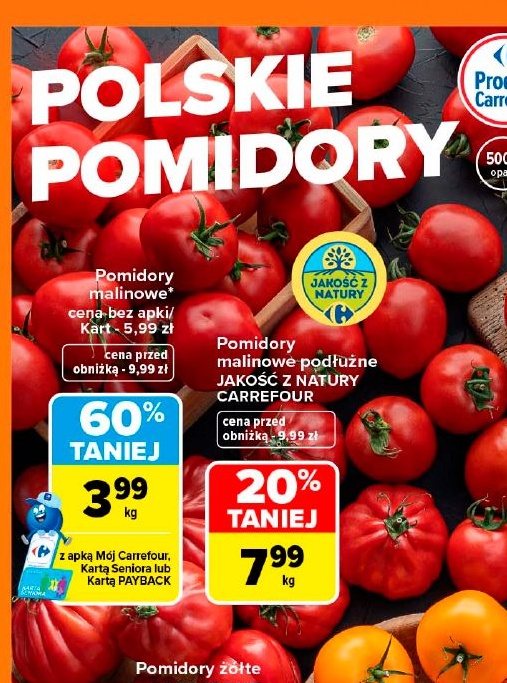 Pomidor malinowy w ofercie sklepu Carrefour