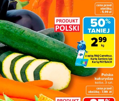 Ogórek w ofercie sklepu Carrefour