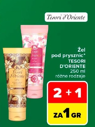 Żel pod prysznic Tesori d'Oriente w ofercie sklepu Carrefour