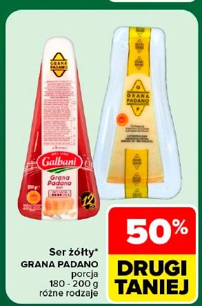 Ser żółty GRANA PADANO w ofercie sklepu Carrefour