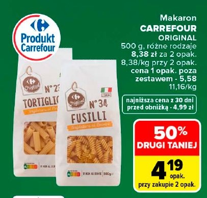 Makaron w ofercie sklepu Carrefour