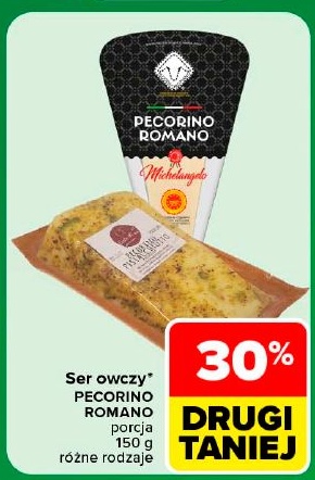 Ser owczy Pecorino Romano w ofercie sklepu Carrefour