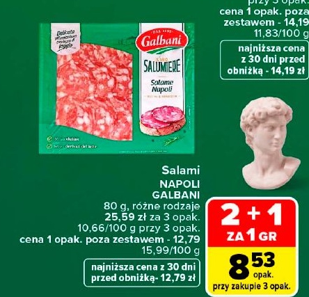 Salami NAPOLI w ofercie sklepu Carrefour