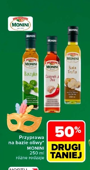 Przyprawa na bazie oliwy Monini w ofercie sklepu Carrefour