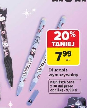 Długopis wymazywalny w ofercie sklepu Carrefour