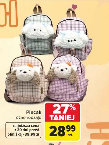 plecak w ofercie sklepu Carrefour