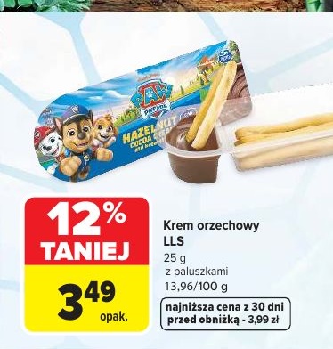 Krem orzechowy LLS w ofercie sklepu Carrefour