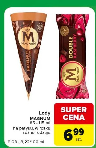 Lody Magnum w ofercie sklepu Carrefour Express