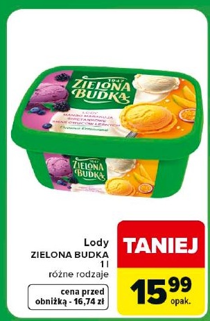 Lody Zielona Budka w ofercie sklepu Carrefour Express