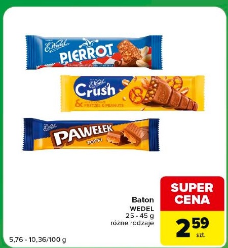 Baton Wedel w ofercie sklepu Carrefour Express