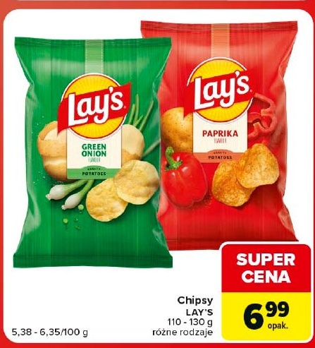 Chipsy Lay's w ofercie sklepu Carrefour Market
