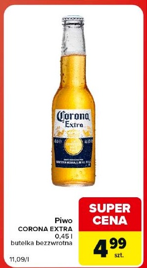 Corona Extra w ofercie sklepu Carrefour Market
