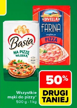 mąka do pizzy w ofercie sklepu Carrefour Market