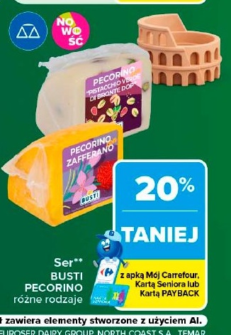 Ser BUSTI PECORINO w ofercie sklepu Carrefour Market