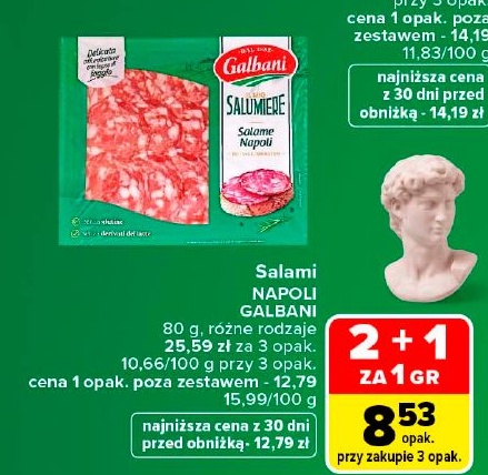 Salami NAPOLI w ofercie sklepu Carrefour Market
