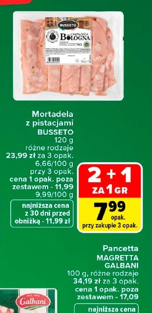 Mortadela z pistacjami w ofercie sklepu Carrefour Market