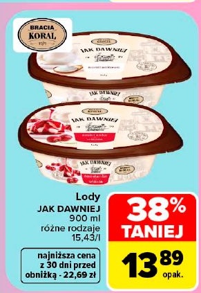 Lody Jak Dawniej w ofercie sklepu Carrefour Market