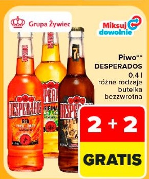 Piwo Desperados w ofercie sklepu Carrefour Market