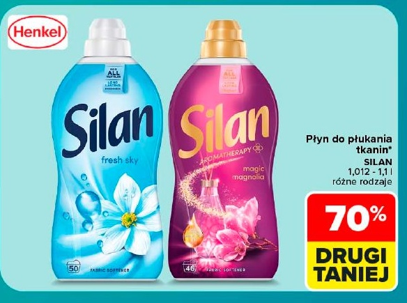 Płyn do płukania tkanin Silan w ofercie sklepu Carrefour Market