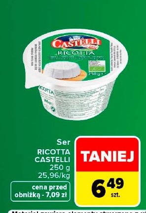 Ricotta w ofercie sklepu Carrefour Market