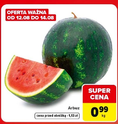 Arbuz w ofercie sklepu Carrefour Market