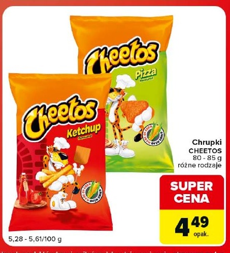Chrupki Cheetos w ofercie sklepu Carrefour Market