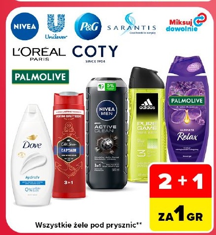 żel pod prysznic w ofercie sklepu Carrefour Market