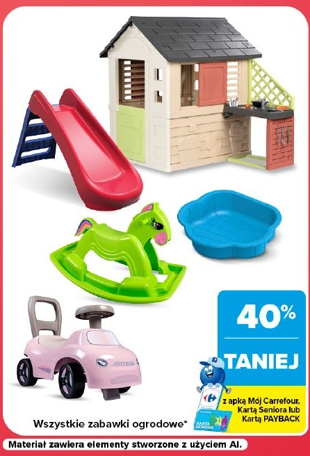 Zabawka ogrodowa w ofercie sklepu Carrefour Market