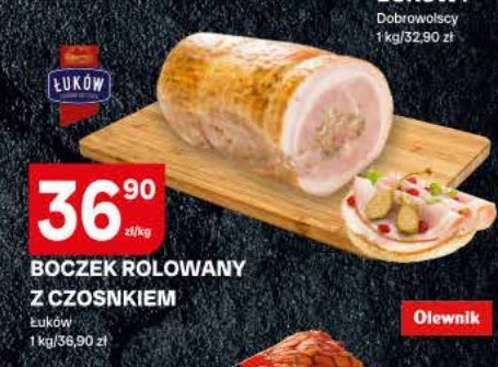 Boczek rolowany z czosnkiem w ofercie sklepu Chorten