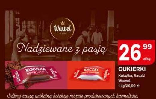 CUKIERKI Kukułka, Raczki w ofercie sklepu Chorten