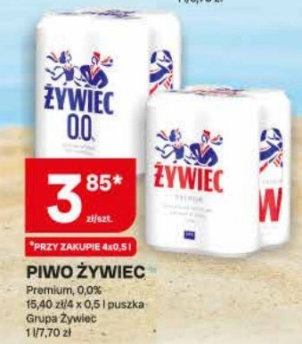 Piwo Żywiec w ofercie sklepu Chorten