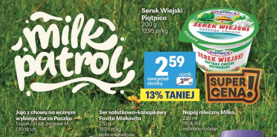 Serek Wiejski w ofercie sklepu Delikatesy Centrum