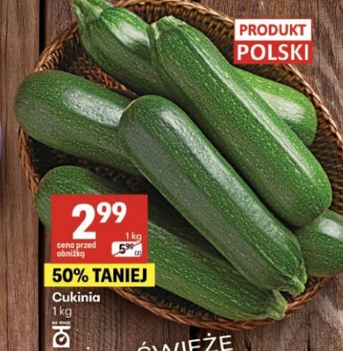 Cukinia w ofercie sklepu Delikatesy Centrum