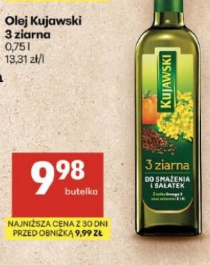 Olej 3 ziarna Kujawski w ofercie sklepu Delikatesy Centrum