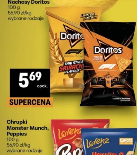 Nachosy Doritos w ofercie sklepu Delikatesy Centrum