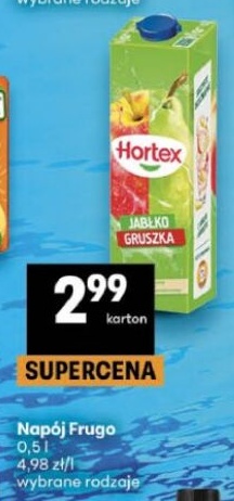 Napój Frugo w ofercie sklepu Delikatesy Centrum