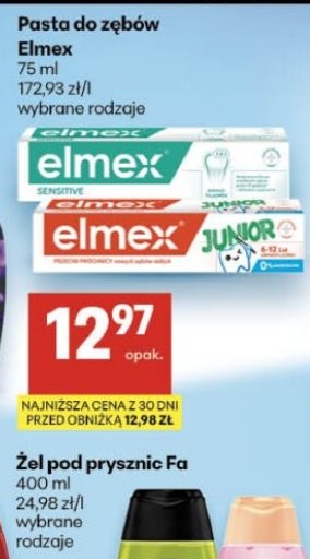Pasta do zębów Elmex w ofercie sklepu Delikatesy Centrum