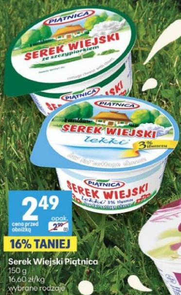 Serek wiejski w ofercie sklepu Delikatesy Centrum