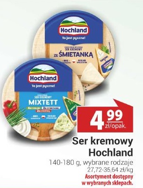 Ser kremowy w ofercie sklepu Delikatesy Sezam
