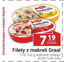 Filety z makreli w ofercie sklepu Delikatesy Sezam