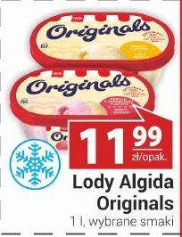 Lody Originals w ofercie sklepu Delikatesy Sezam
