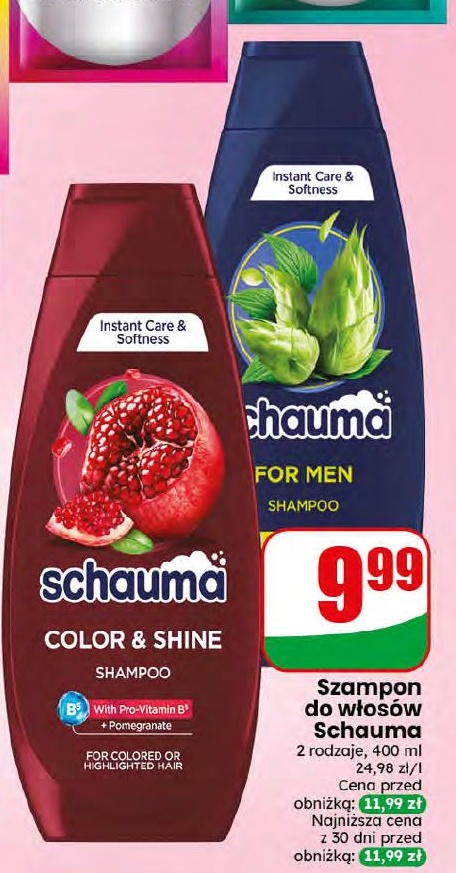 Szampon do włosów Schauma w ofercie sklepu dino