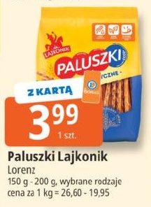 Paluszki Lajkonik w ofercie sklepu E.Leclerc