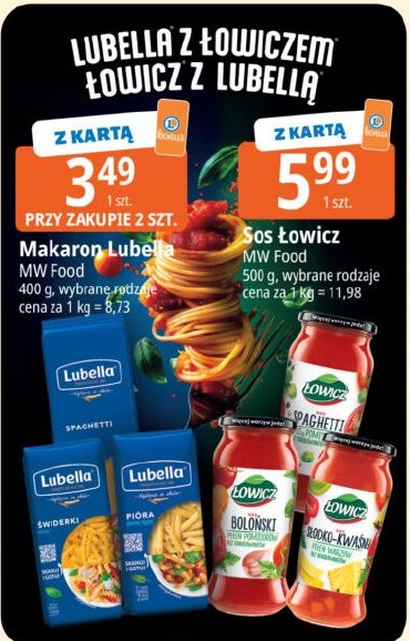 Makaron Lubella w ofercie sklepu E.Leclerc