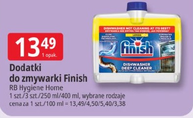 Dodatki do zmywarki Finish w ofercie sklepu E.Leclerc