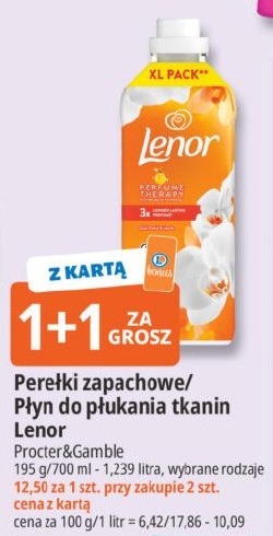Płyn do płukania tkanin Lenor w ofercie sklepu E.Leclerc