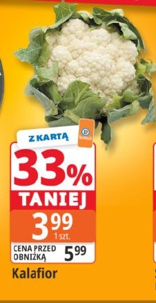 Kalafior w ofercie sklepu E.Leclerc