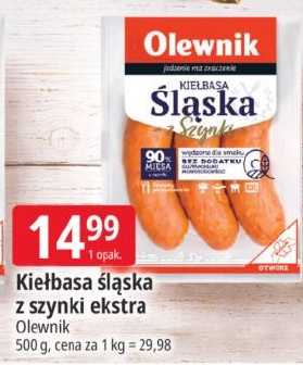 Kiełbasa śląska w ofercie sklepu E.Leclerc