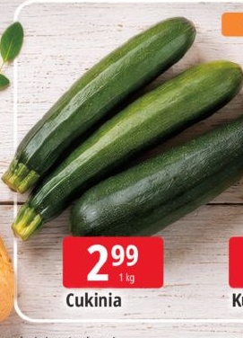 Cukinia w ofercie sklepu E.Leclerc