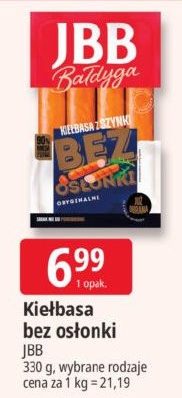 KIEŁBASA BEZ OSŁONKI w ofercie sklepu E.Leclerc